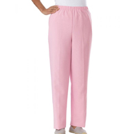 Silverts SV23220 Womens Wheelchair Pants-Pink-Large