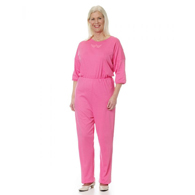 Silverts SV23310 Womens Dementia Alzheimers Anti Strip Jumpsuits-Fuschia-Medium