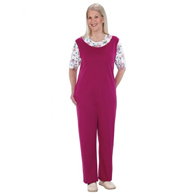 Silverts SV23320 Adaptive Alzheimers Antistrip Suit For Women-Magenta-XL