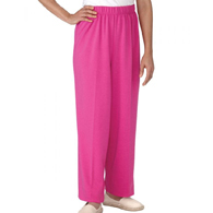 Silverts SV23380 Stretch Wheelchair Pants For Women-Rose-Extra Large