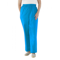 Silverts SV23470 Womens Cotton Wheelchair Pants-Peacock-Large