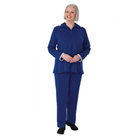 Silverts SV24540 Womens Adaptive Two Piece Set-Royal-Small