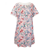 Silverts SV26280 Adaptive Hospital Gowns-Pink Paisley-LGE