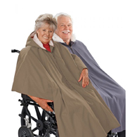 Silverts SV27000 Warm Wheelchair Cape For Women With Hood