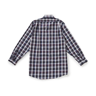 Silverts SV40000 Magnetic Buttons Dress Shirt For Men-Arthritis-Wine Check-XL