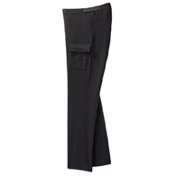 Silverts SV41130 Mens Stretchy Wheelchair Pants-Black-Medium