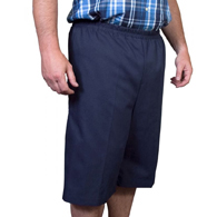Silverts SV50040 Mens Elastic Waist Cotton Adaptive Shorts