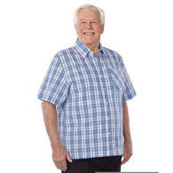 Silverts SV50700 Mens Short Sleeve Adaptive Shirts