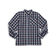 Silverts SV50750 Adaptive Sport Shirt For Men-Wine Check-Medium
