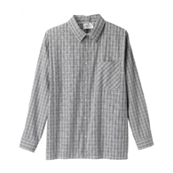 Silverts SV50750 Adaptive Sport Shirt For Men-Grey-Extra Large
