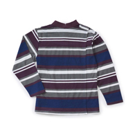 Silverts SV51830 Mens Jersey Golf Shirt-Navy/Wine-Small