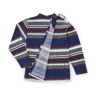 Silverts SV51830 Mens Jersey Golf Shirt-Navy/Wine-Extra Large