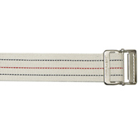 SkiL-Care Skil-Care 252074-SkiL-Care Heavy-Duty Gait Belt with Metal Buckle, Pinstripe, 72 in, Transfer Belts (EA/1)