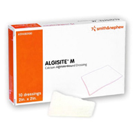 AlgiSite M Smith & Nephew 59480100-AlgiSite M Alginate Dressing, 2 x 2 inch, Alginates (CS)
