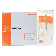 EXU-DRY Anti-Shear Smith & Nephew 5999006-Smith & Nephew Exu-Dry Anti-Shear Super Absorbent Dressing, 6 x 9 in (BX/12)