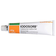 Iodosorb Smith & Nephew 6602125040-Iodosorb Antimicrobial Wound Gel, 40-gram tube, Antimicrobials
