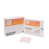 Allevyn Gentle Border Smith & Nephew 66800276-Allevyn Gentle Border Silicone Foam Dressing, 3 x 3 in, Foams (BX/10)