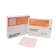 Allevyn Gentle Border Smith & Nephew 66800279-Allevyn Gentle Border Silicone Foam Dressing, 5 x 5 in, Foams (BX/10)