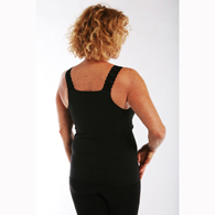 Softee ABEIXXL541 Vee Mastectomy Camisole-Beige-2XL