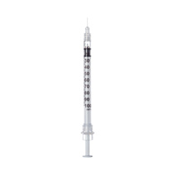 Sol-Care Sol-Millennium Medical 100017IM-Sol-Care 1 mL Insulin Syringe with Needle, 29 Gauge, -1/2 in Needle Length (CS/1000)