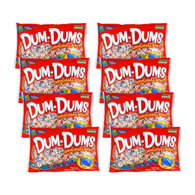 Spangler Candy 00060 Dum Dums Lollipops, 16 Flavors per Bag (Case/2400)
