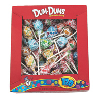 Spangler Candy 00066 Dum Dums Lollipops, 10 or More Flavors per Box (BX/120)