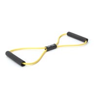 SPRI UT-VL Ultra Toner Figure Eight Resistance Band - Yellow - Very Light Resistance