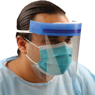 Crosstex SPS Medical Supply GCSSB-CrossTex Face Shield, Face Shields (CS) - CrossTex Face Shield