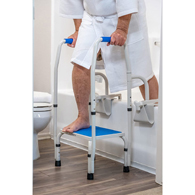 Step2Health Step2Tub Adjustable Height Shower/Bath Step Stool for Seniors