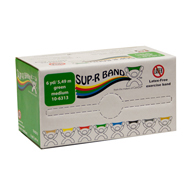 Sup-R Band 10-6313 Latex Free Exercise Band - 6 yd Roll - Green-Medium
