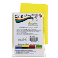 Sup-R Band Latex Free Exercise Bands - 5 Foot Strips