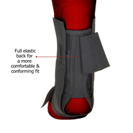 Swede-O 6334 Strap Lok Ankle Brace-Black-2XL