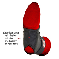Swede-O 6335 Inner Lok 8 Ankle Brace-Black-Medium
