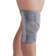 Swede-O BRE-6453-GR-1XL Open Knee Thermal Vent Wrap Knee Stabilizer - Extra Large