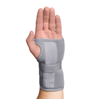 Swede-O BRE-6855-L-GR Thermal Vent Carpal Tunnel Immobilizer Brace for Left Wrist - 4 Sizes