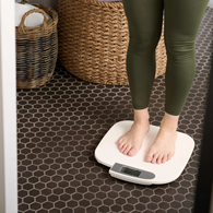 Tanita HD-351 High Capacity Bathroom Scale, 440 lb, User Memory