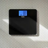 Tanita HD-384 High Capacity Bathroom Scale, Black, 440 lb