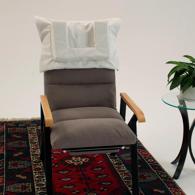 Tausi THI1100 Cushioned Pillow Case Horizontal Ivory