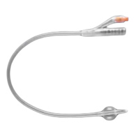 Rusch 171305160 Foley Catheter, Silicone, Coude Tip, 2-Way, 16 Fr., 5 cc