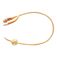 Rusch PureGold 318120 Foley Catheter, Coude Tip, 20 Fr., 5 cc
