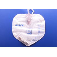 Rusch Premium 390000 Urinary Drain Bag w/ Anti-Reflux Valve (20/Case)