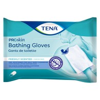 Tena ProSkin 54366 Bathing Gloves, Freshly Scented, Personal Wipes (CS)