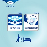 Tena ProSkin 62418 Day Regular Bladder Control Pads, 24 in (PK)