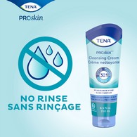 Tena ProSkin 64410 Body Wash Cleansing Cream, 3-in-1 Formula, Unscented, 8.5 oz Tube (CS)