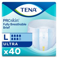 Tena 67300 Ultra Briefs Large, Moderate/Heavy Absorbency, 80/Case