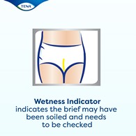 Tena Complete +Care Ultra with CurvDefense 67460 Unisex Adult Incontinence Briefs (CS)