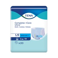 Tena Complete +Care Ultra with CurvDefense 67460 Unisex Adult Incontinence Briefs (PK)