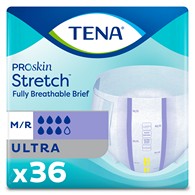 Tena ProSkin Stretch Ultra 67802 Incontinence Briefs, Medium (BG)