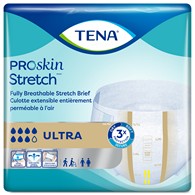 Tena 67803 Ultra Stretch Large/Extra Large Briefs, 72/Case