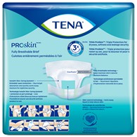 Tena ProSkin Super 68011 Adult Incontinence Briefs, Heavy Absorbency, Extra Large (BG)